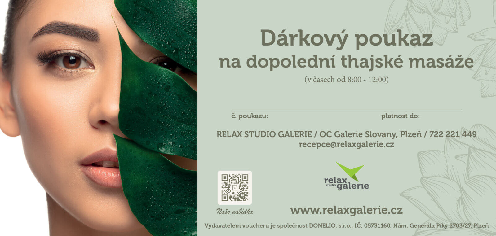 Dopolední thajská masáž v Relax Studiu Galerie