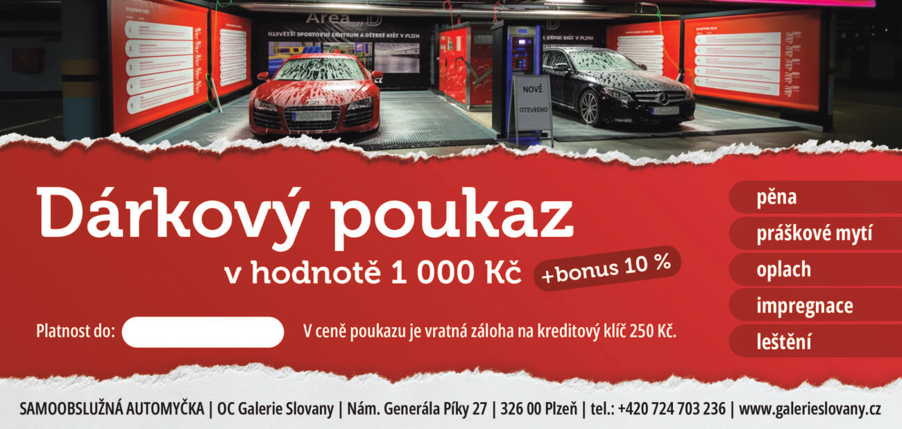 Automyčka Galerie Slovany